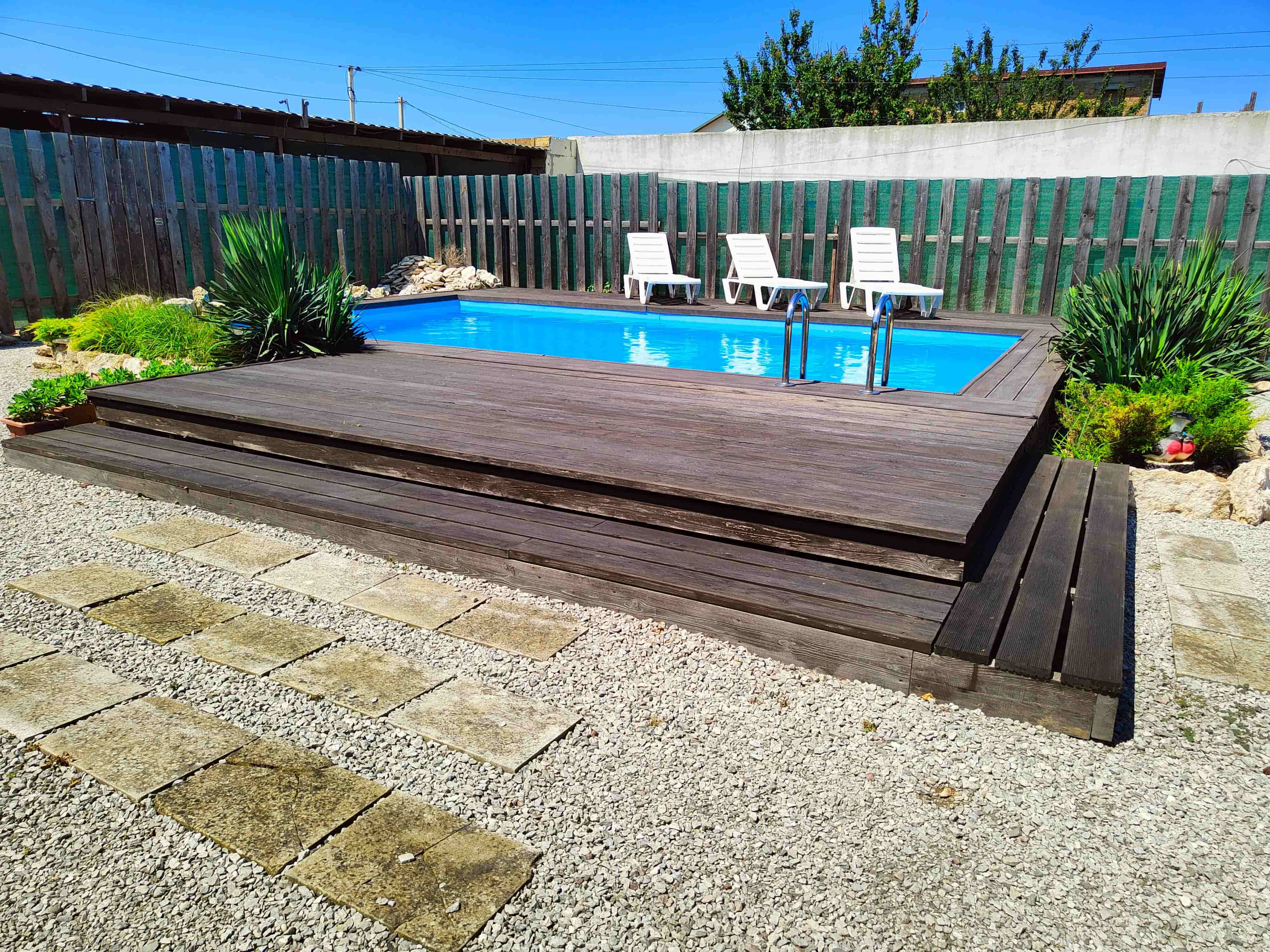 Бассейн гостевого дома Бухта Ветров